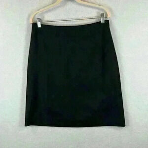 Ann Taylor Women’s Pencil Skirt Size 10 Black w/Pattern